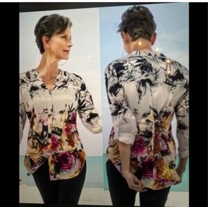 SoftSurroundings, Champs de Fleur L, includes tank top, back tie, good condition